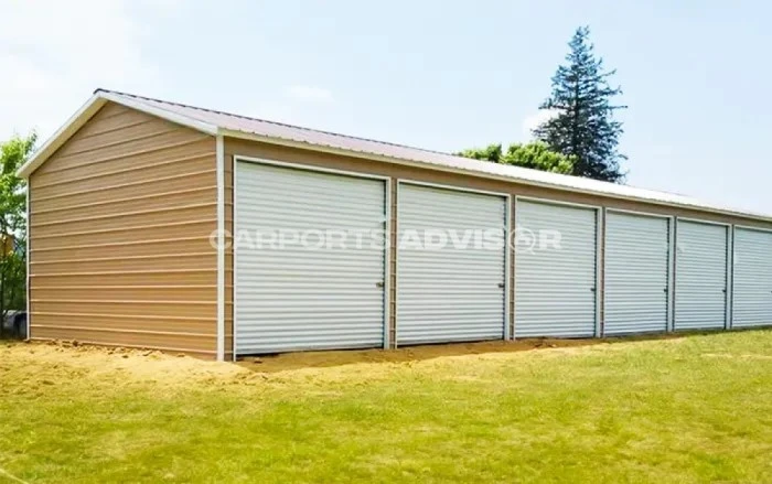 24′ x 60′ x 9′ Vertical Roof Prefab Commercial Building