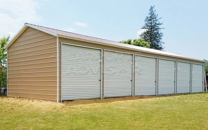 24' x 60' x 9' Vertical Roof Prefab Commercial Building