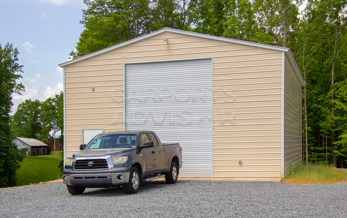 30’x31’x16’ Vertical Roof Garage