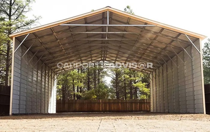 30' x 40' x 12' Triple Wide Steel Building