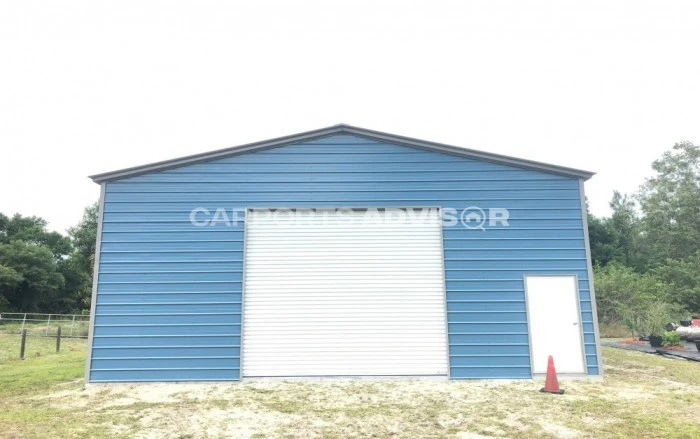 30' x 40' x 14' Prefabricated Metal Garage