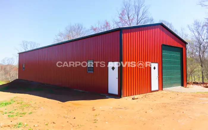 36′ x 52′ x 16′ Commercial Metal Building