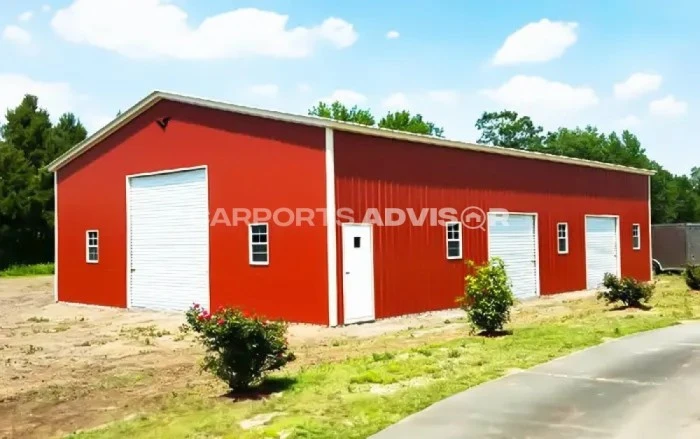 40′ x 50′ x 14′  Commercial Steel Garages