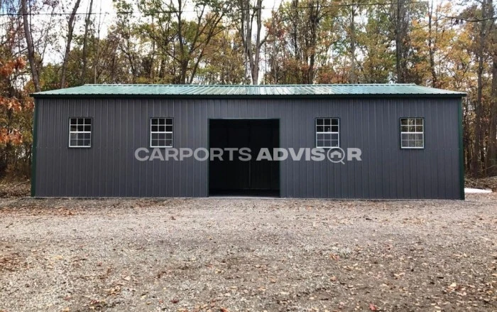 40′ x 60′ x 12′ Vertical Enclosed Workshop