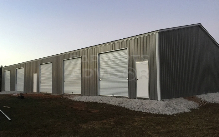 50' x 100' x 12' Clear Span Workshop