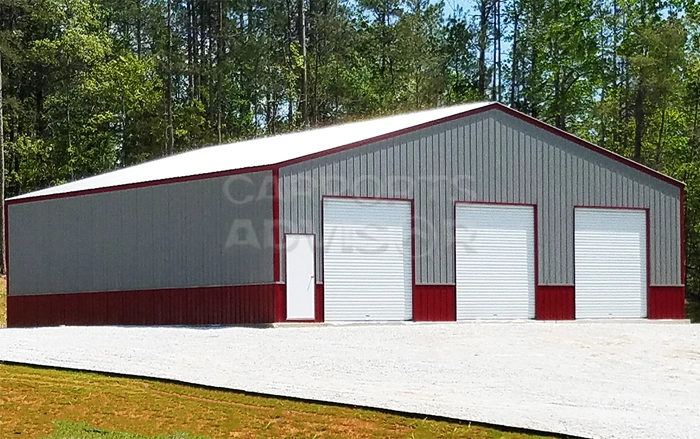 50' x 48' x 14' Two Tone Commercial Building