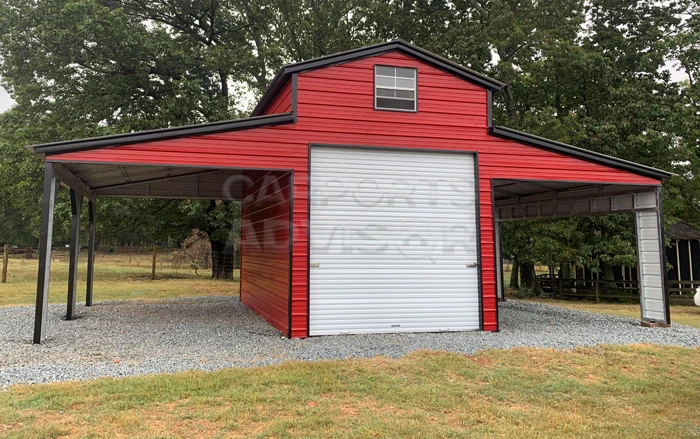 36' x 20' x 14' Step Down Barn