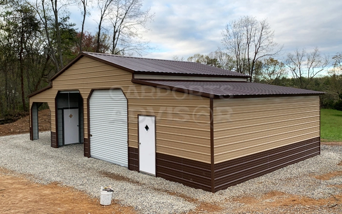 48' x 25' x 12' Carolina Barn