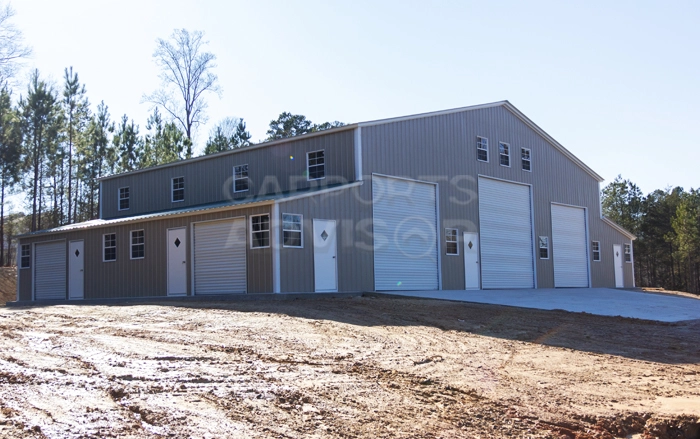 84'x52'x16' Metal Barn