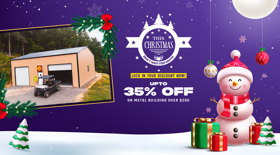 Deck Your Property with Premium Deals on Metal Buildings This Christmas