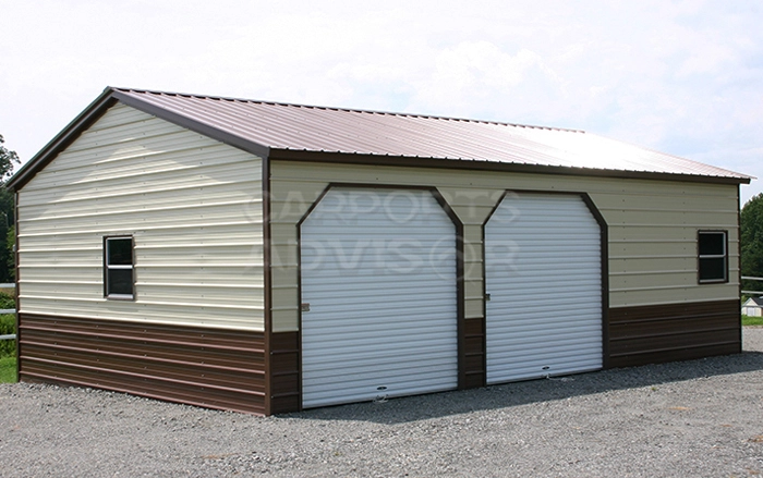 20' x 26' x 9' 2-Car Side Entry Garage