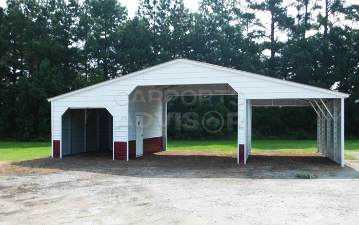 44' x 21' x 12' Continuous Roof Barn