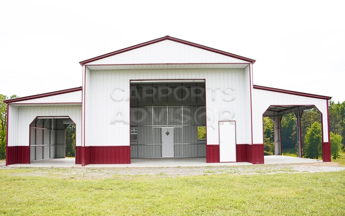 54x24x16-custom-carolina-metal-barn-front